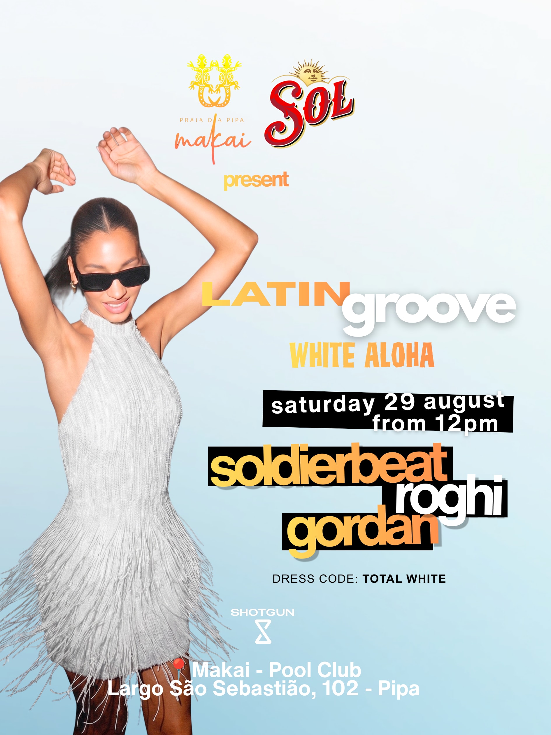 Latin Groove • White Aloha • 29 August • Makai