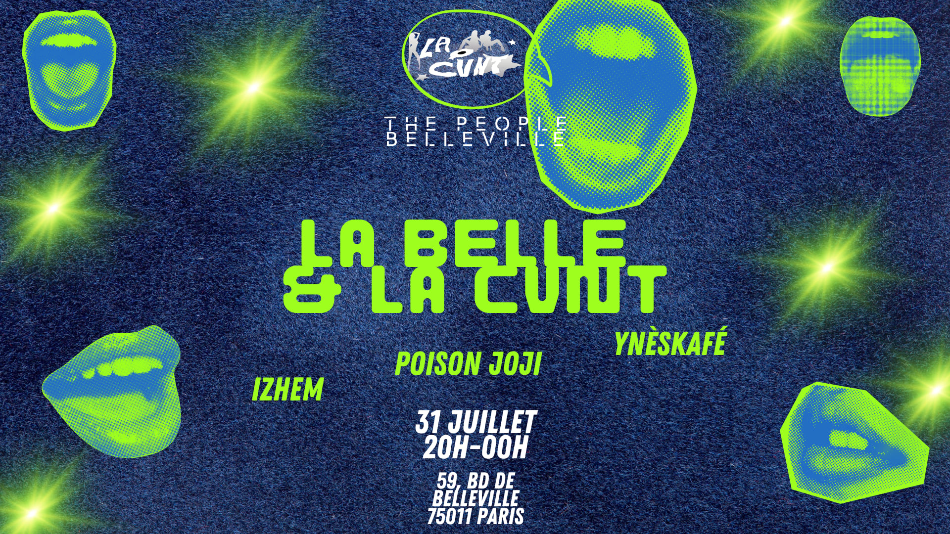 La Belle & La Cvnt Avec Izhem, Poison Joji Et Ynèskafé