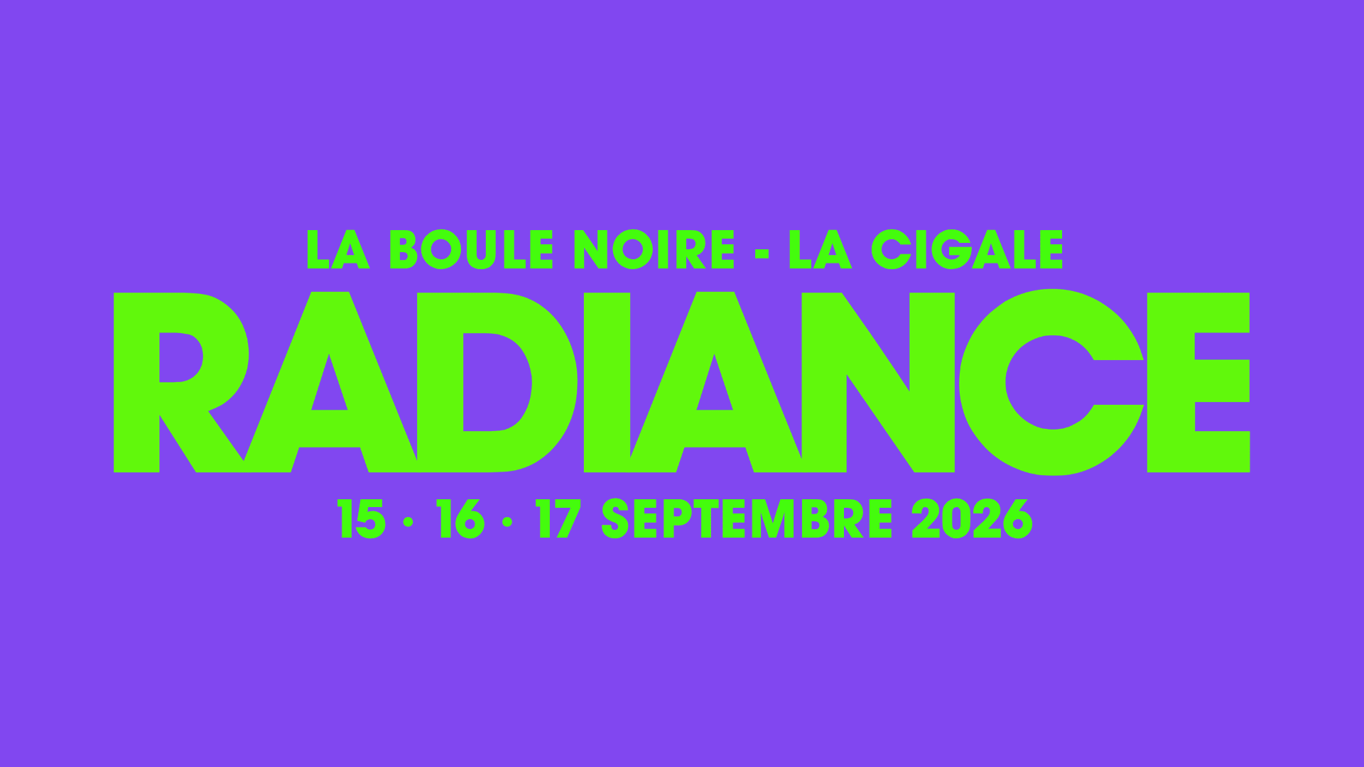 Radiance 2026