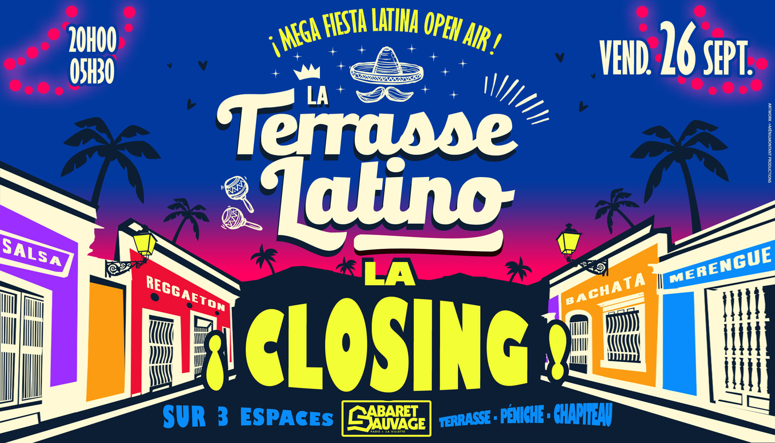 La Terrasse Latino Du Cabaret Sauvage ! 26.09.2025