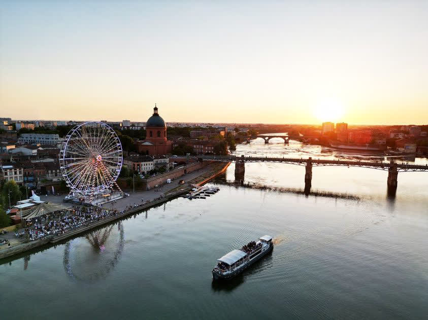 Dj Set, Sunset, Croisière Fete De La Musique