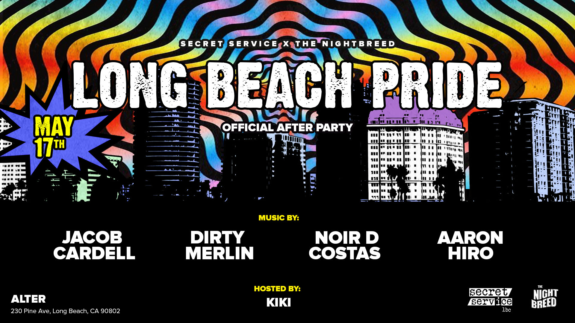 Pride Afters : Presented By Secret Service & The Nightbreed