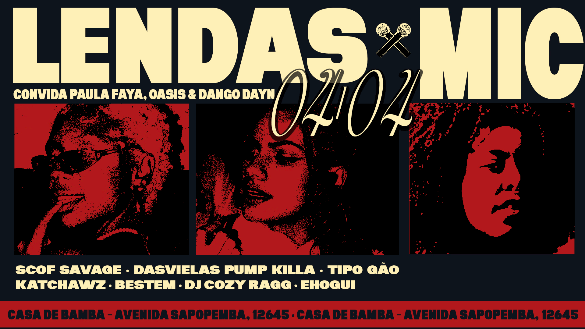 Lendas Do Mic - Showcase Casa De Bamba