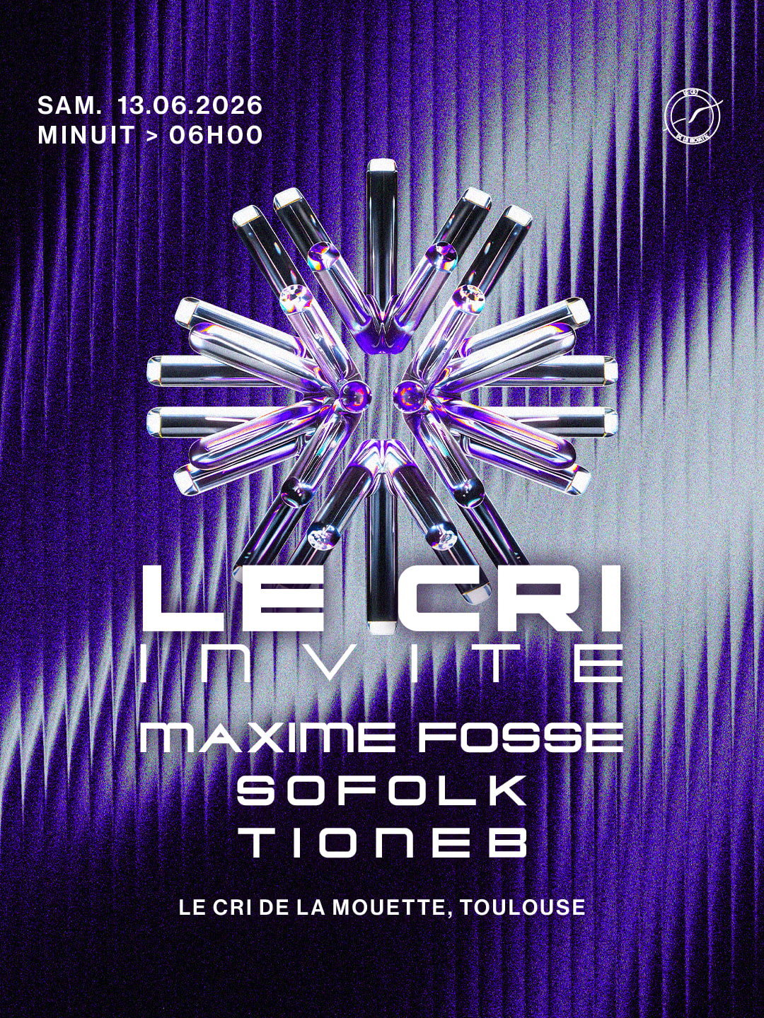 Le Cri Inv. Maxime Fosse, Tioneb & Sofolk (Deeptech & House)