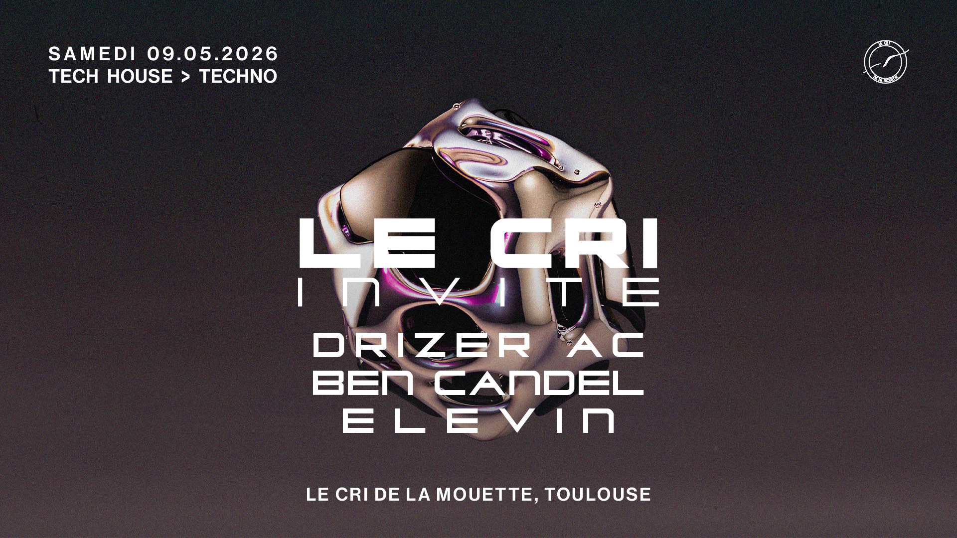 Le Cri Inv. Ben Candel, Drizer Ac & Elevin