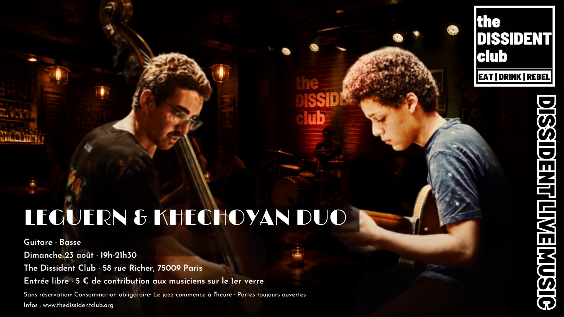 [Dissident Jazz+Jam] Leguern & Khechoyan Duo