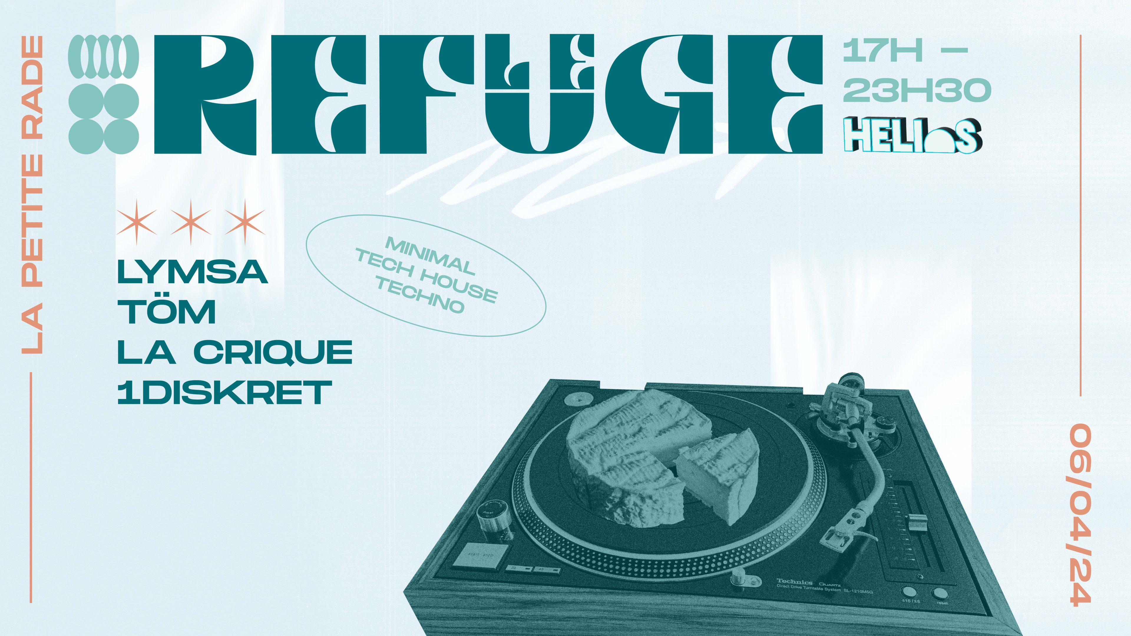 Le Refuge [1diskret, La Crique, Lymsa, Töm]