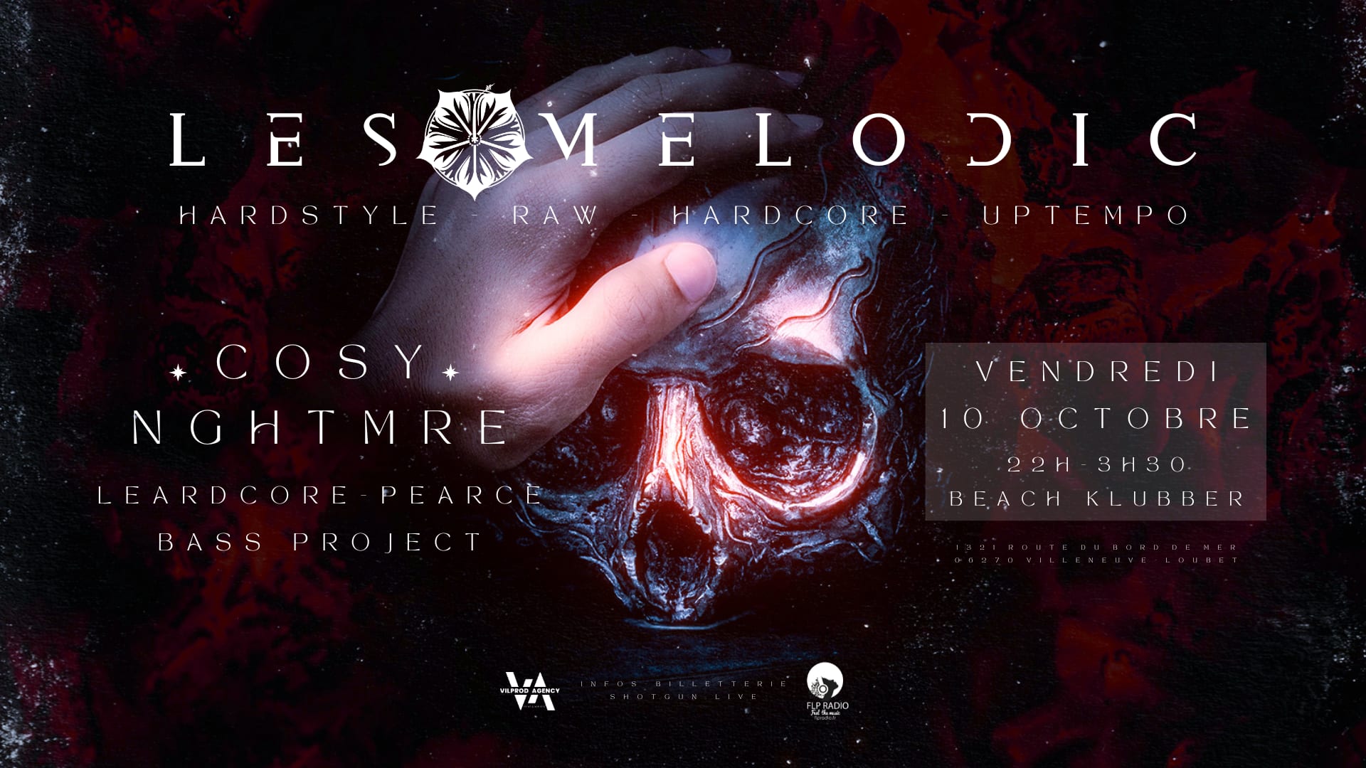 Les Melodic W/ Cosy Nghtmre - Hardstyle To Uptempo - 10.10