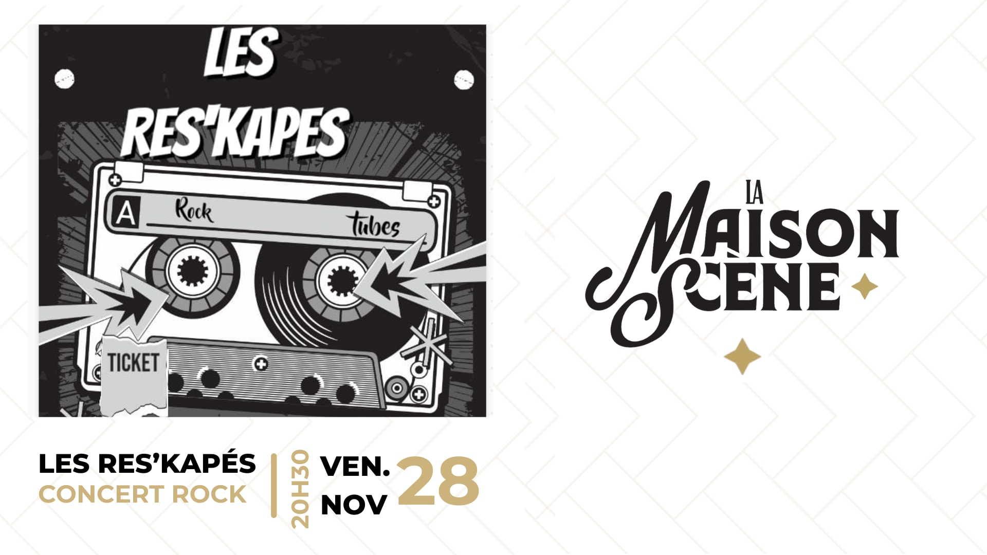 Les Res'kapés - Concert Rock