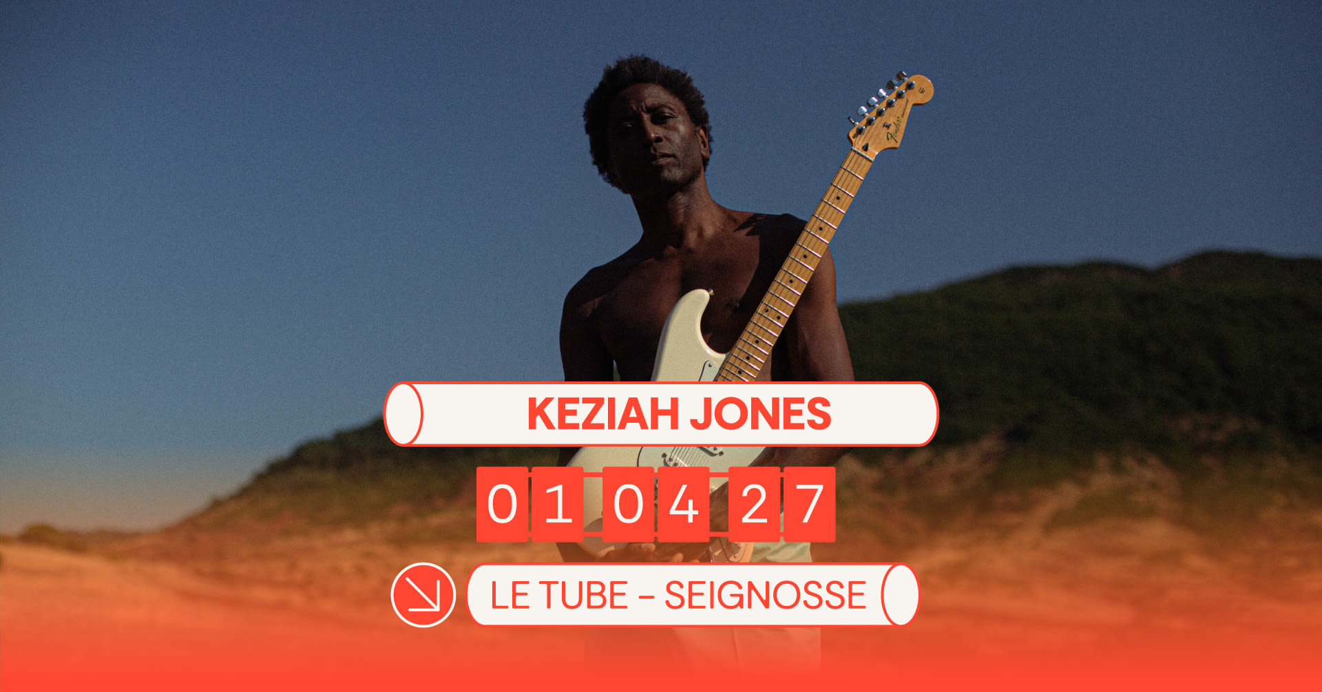 Keziah Jones Au Tube De Seignosse