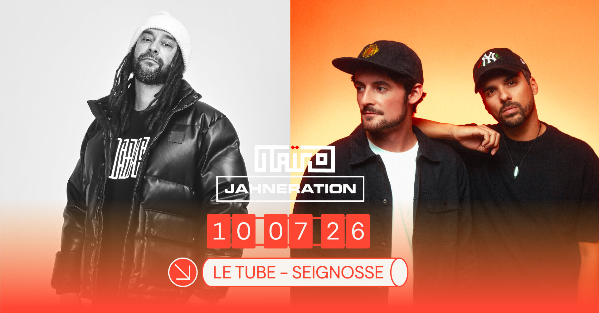Jahneration & Taïro Au Tube À Seignosse