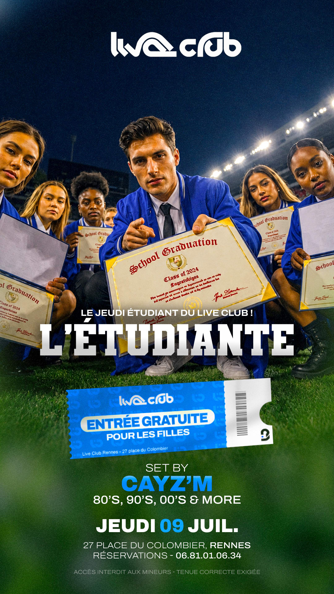 L'étudiante - Résultat Du Bac : Cayz'm (Hiphop,Shatta 80's)