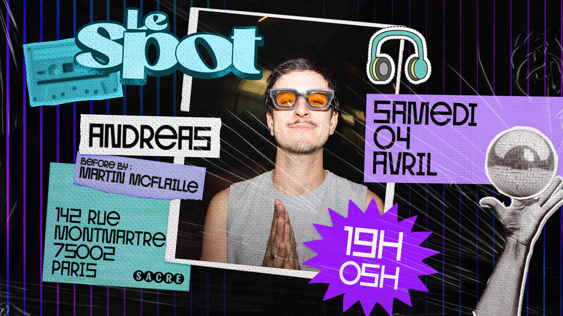 Le Spot - Samedi 4 Avril 2026