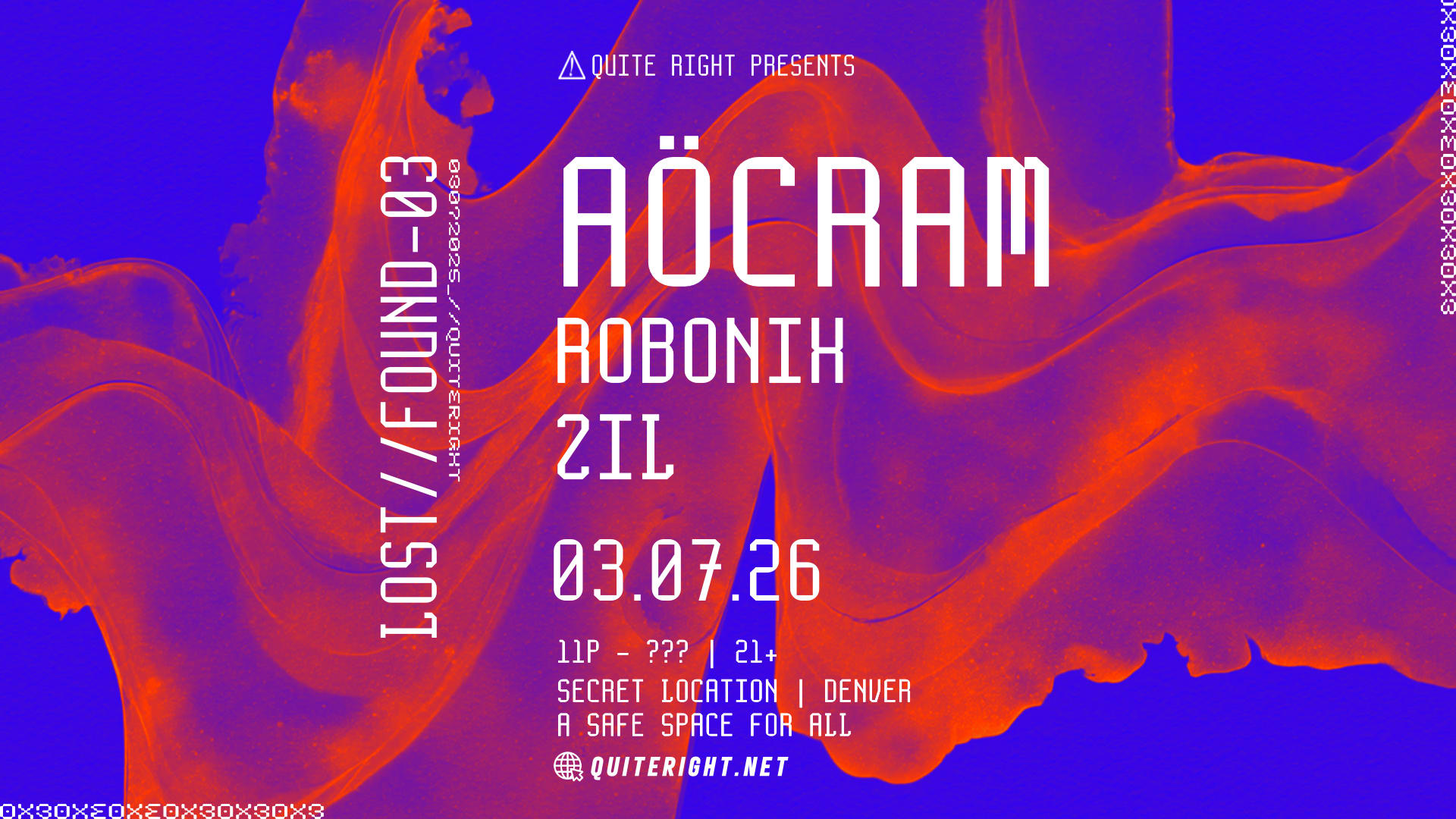 Lost//Found 03 W/ Aöcram