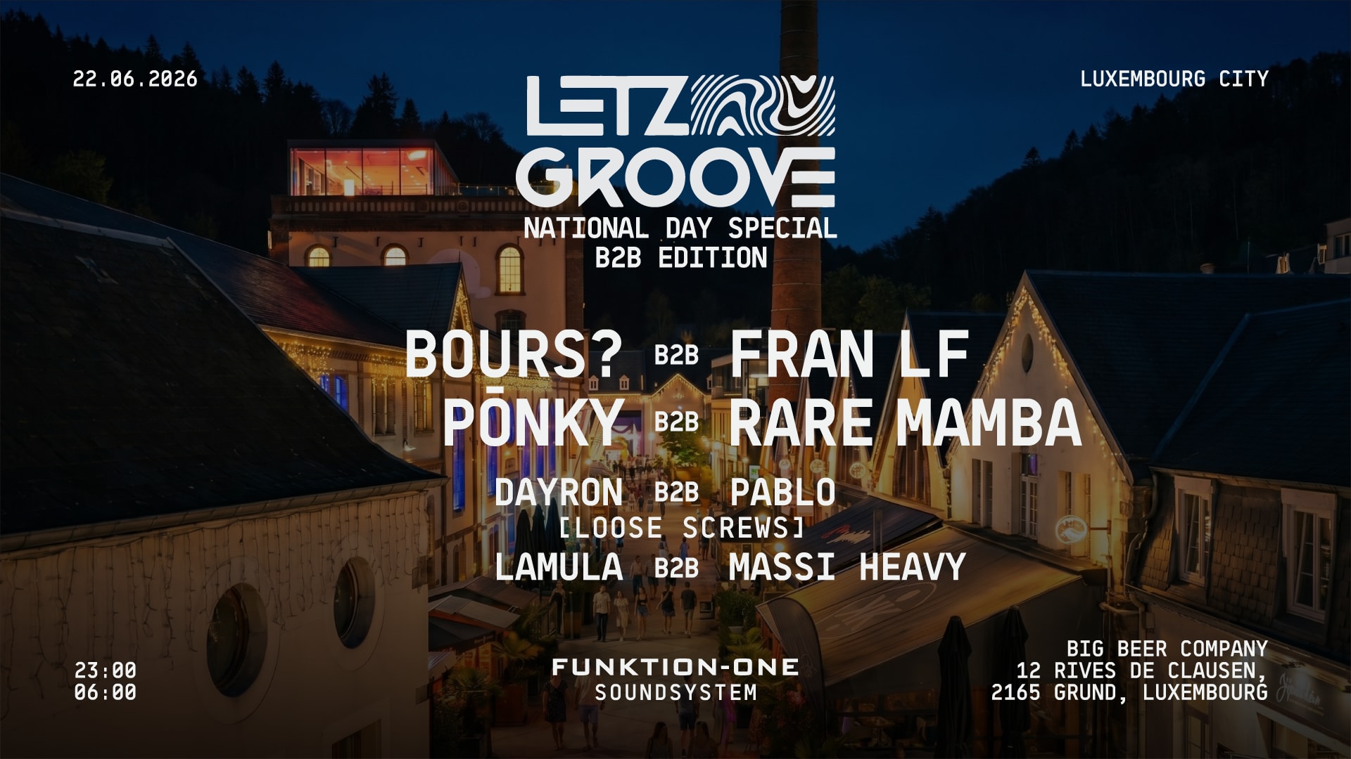 Letz Groove National Day B2b Edition