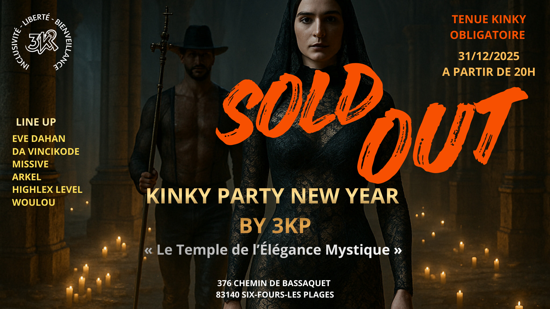 Kinky New Year  By 3kp « Le Temple De L’Élégance Mystique »