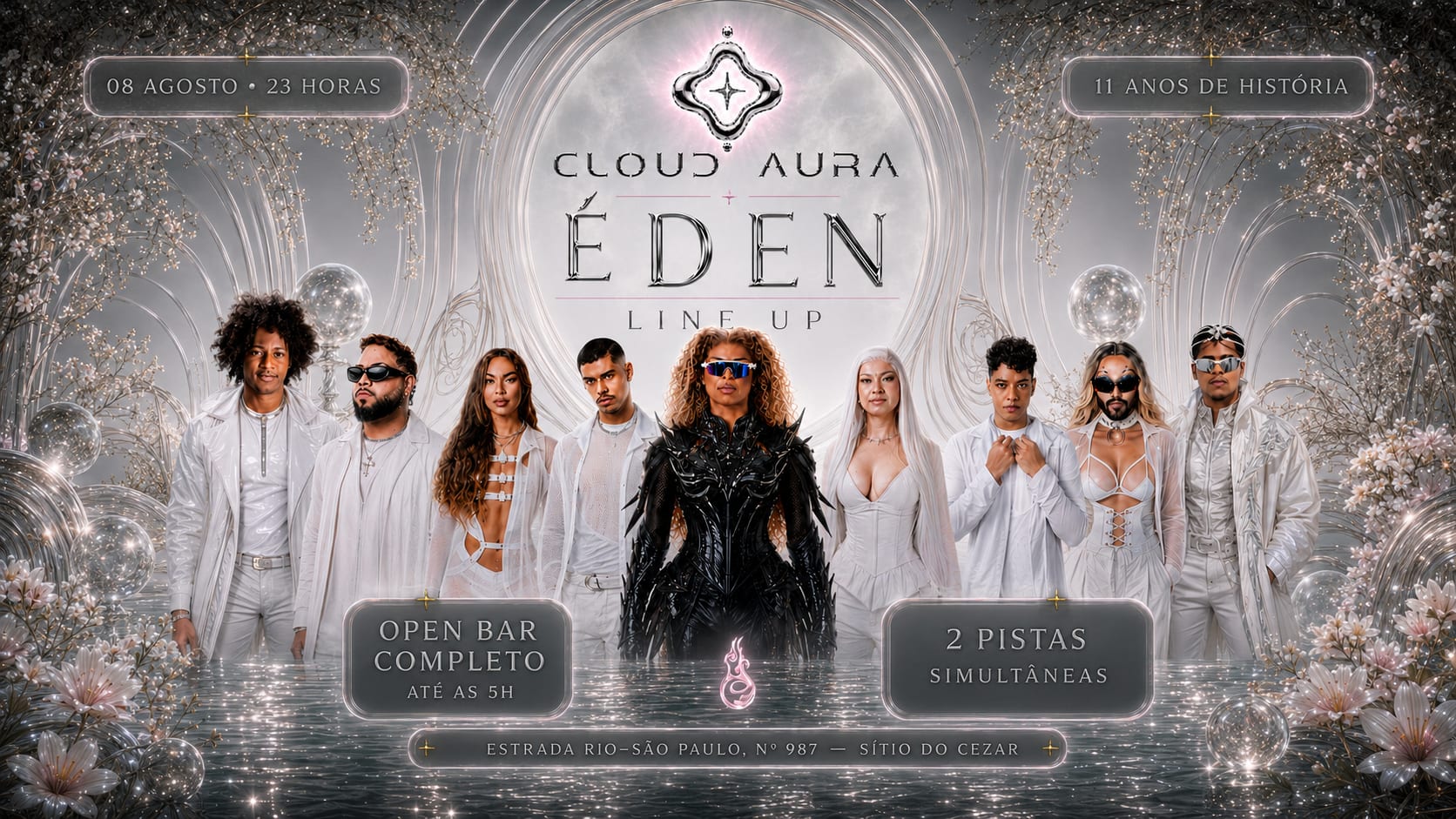 Cloud Aura - Éden [Volta Ao Sítio | Open Bar | 11 Anos]