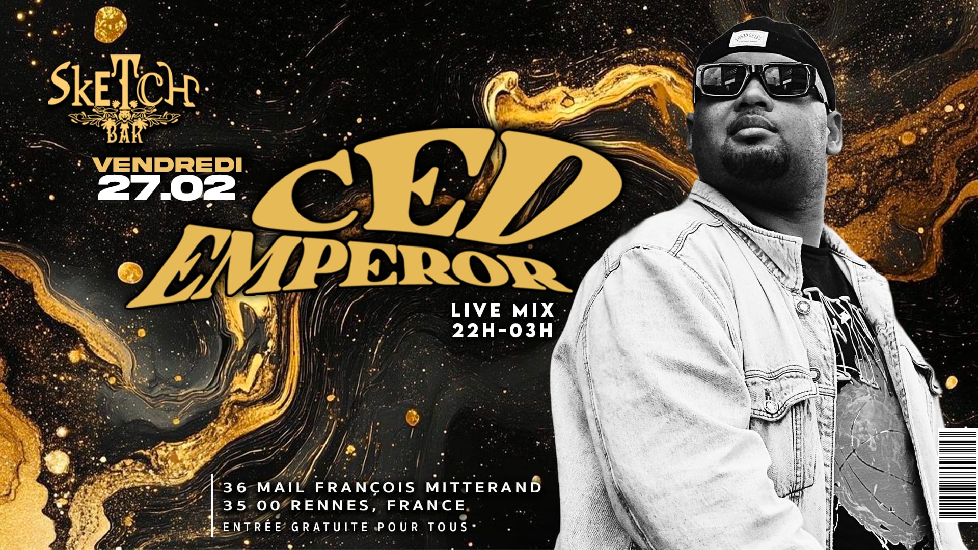Ced Emperor Live MIX Sketch