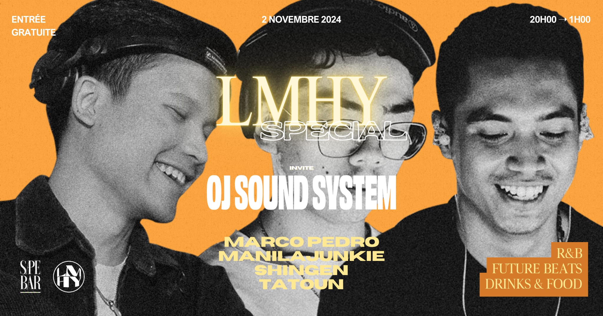Lmhy Special X Orange Juice Asia: R&B, Future Beats, Hip-Hop