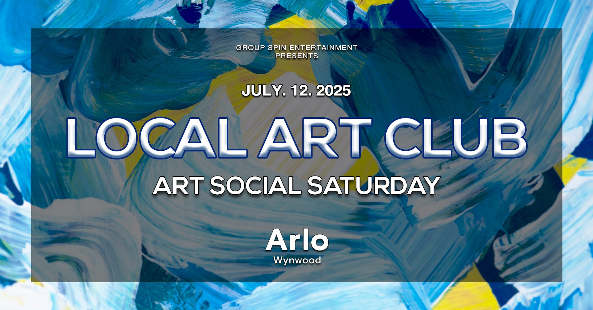 Local Art Club | Art Social Saturday (July 2025 )