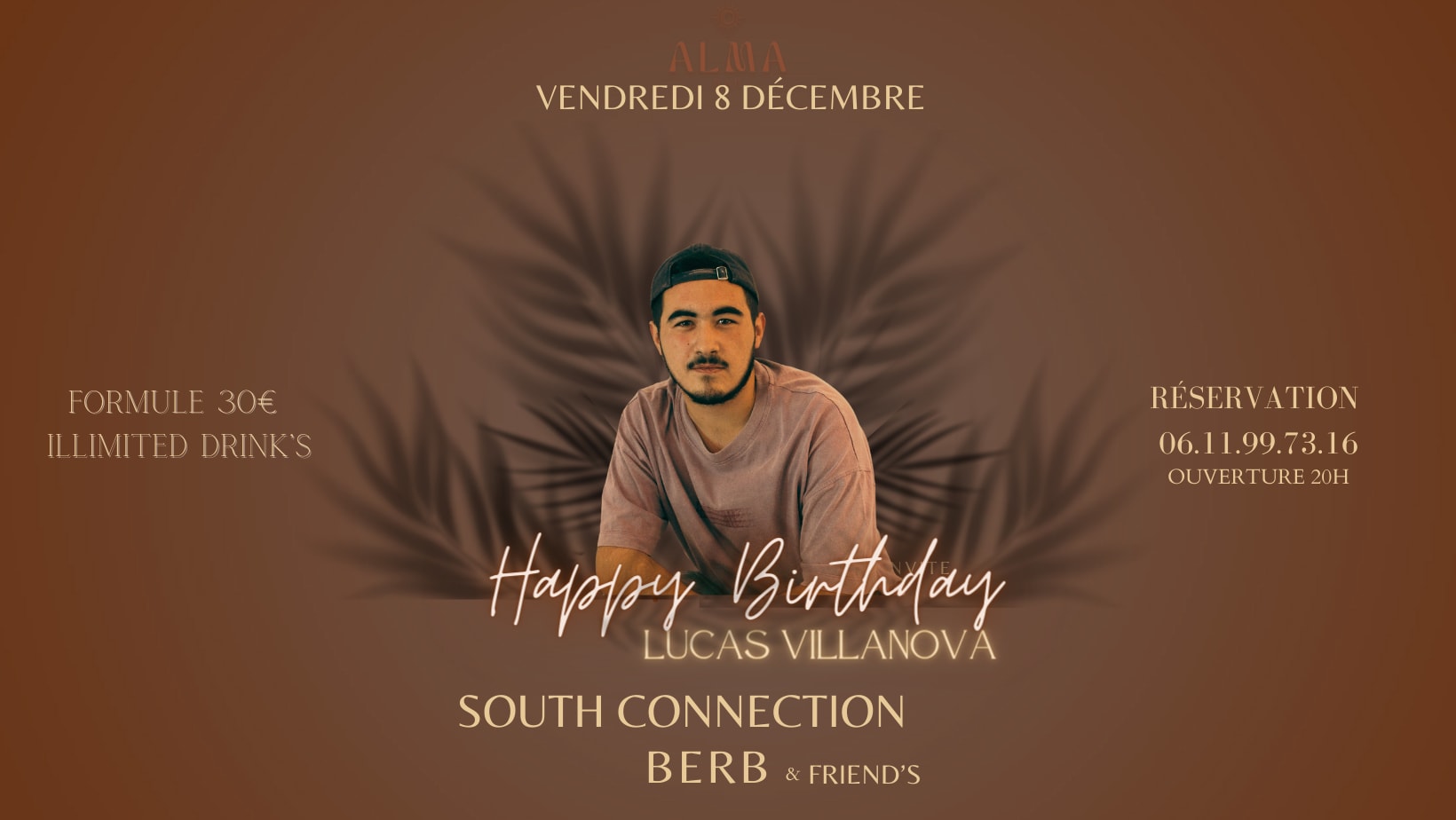 Lucas Villanova Birthday
