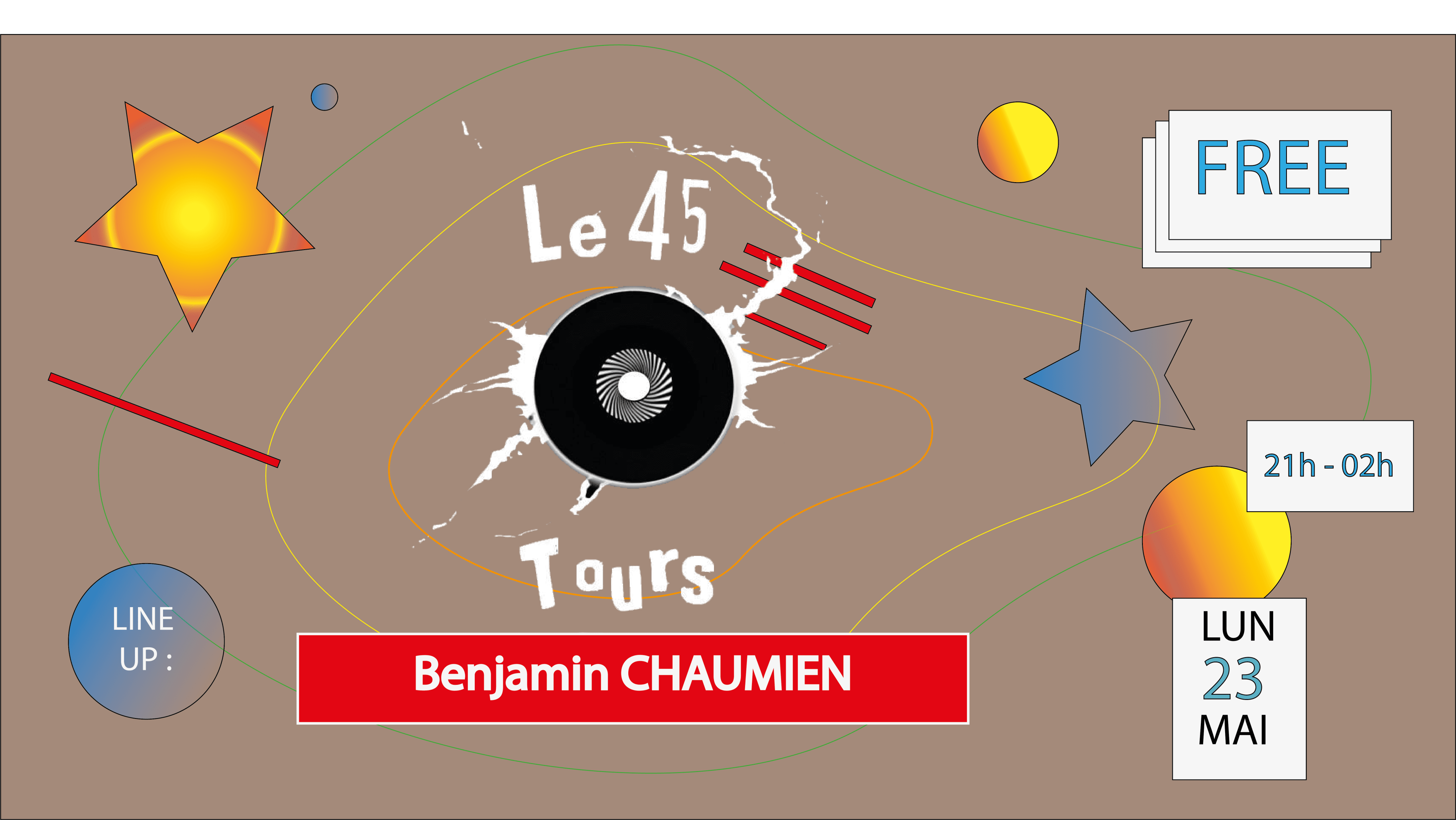 Monday Night House W/ Benjamin Chaumien All Night Long 