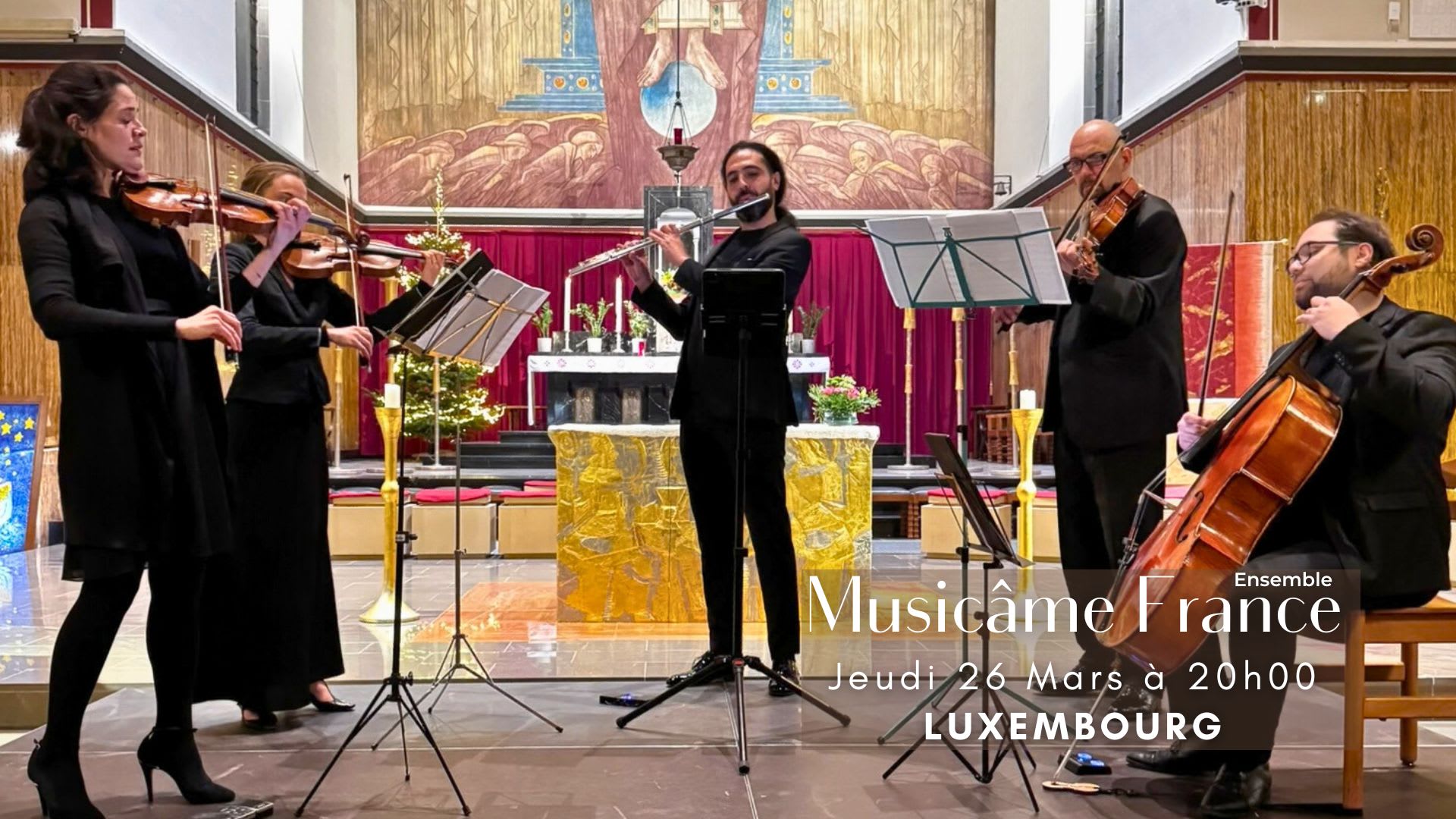 Concert Au Luxembourg : Vivaldi, Bach, Mozart, Tchaïkovski