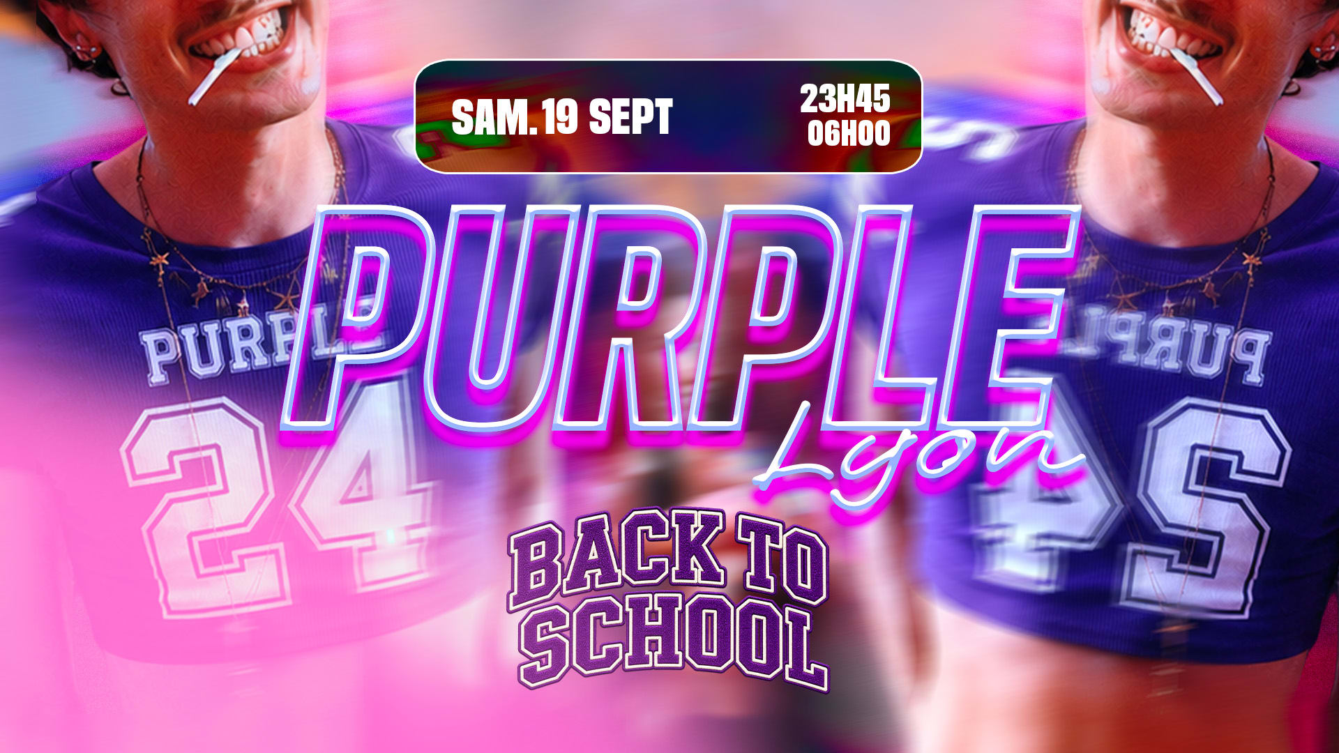 La Purple Lyon - Back To School