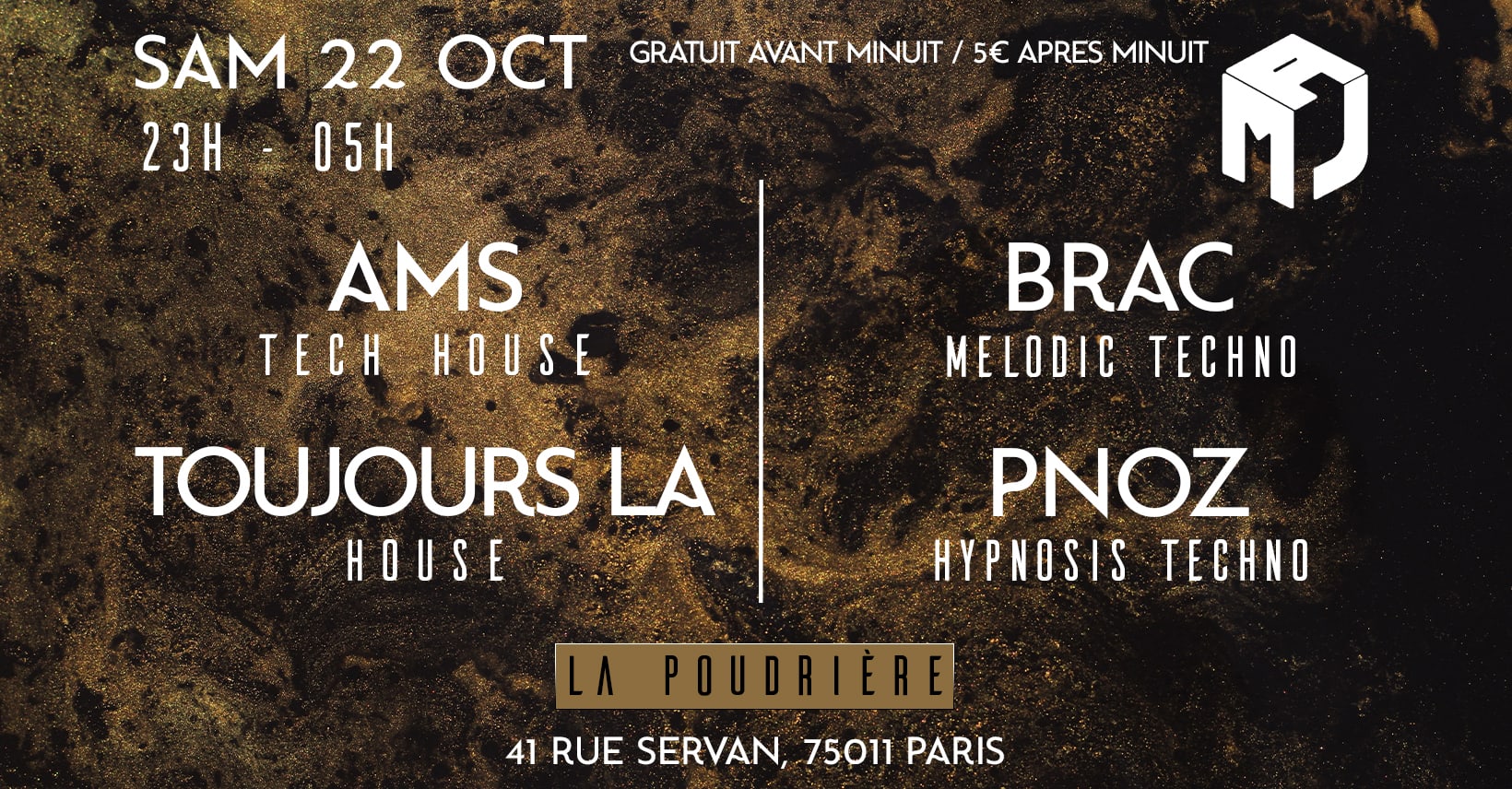 House To Techno - Maj Records At La Poudrière