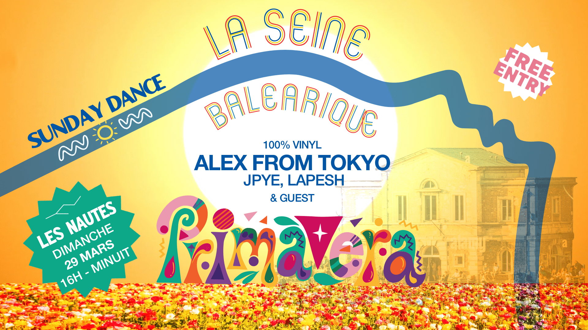 La Seine Balearique #12 - Primavera With Alex From Tokyo