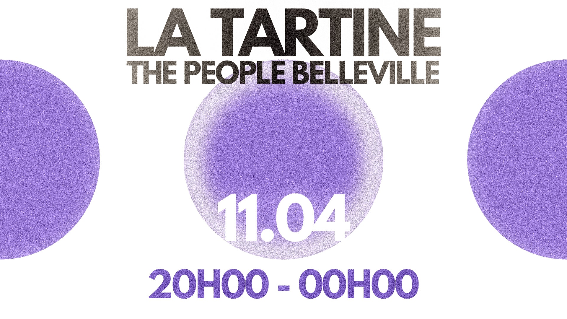 La Tartine X The People Belleville