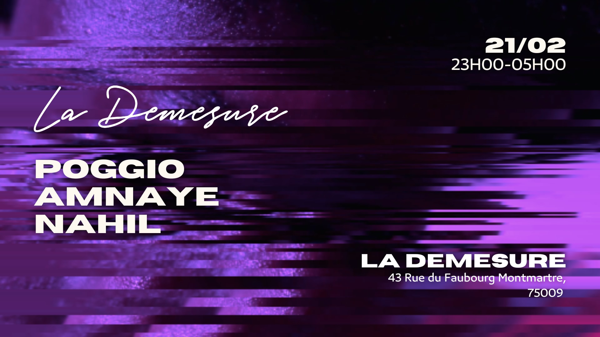 Poggio, Amnaye & Nahil