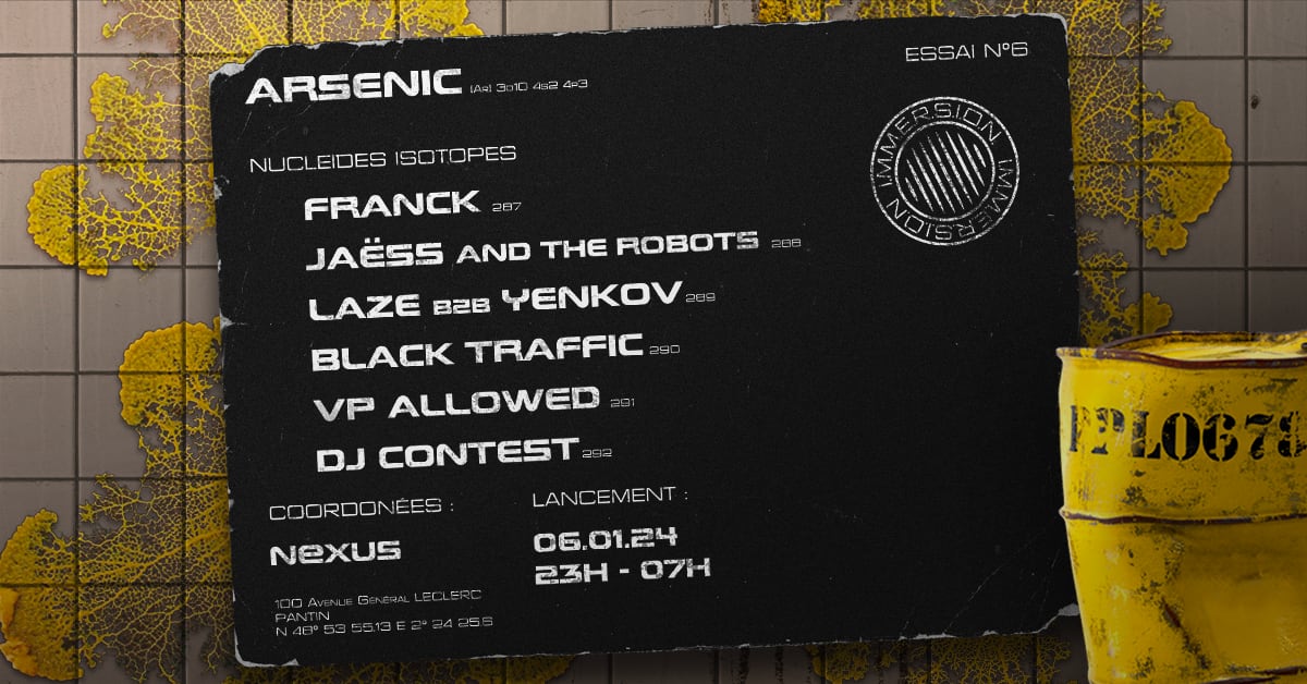 Immersion : Franck | Jaëss & The Robots | Laze & More