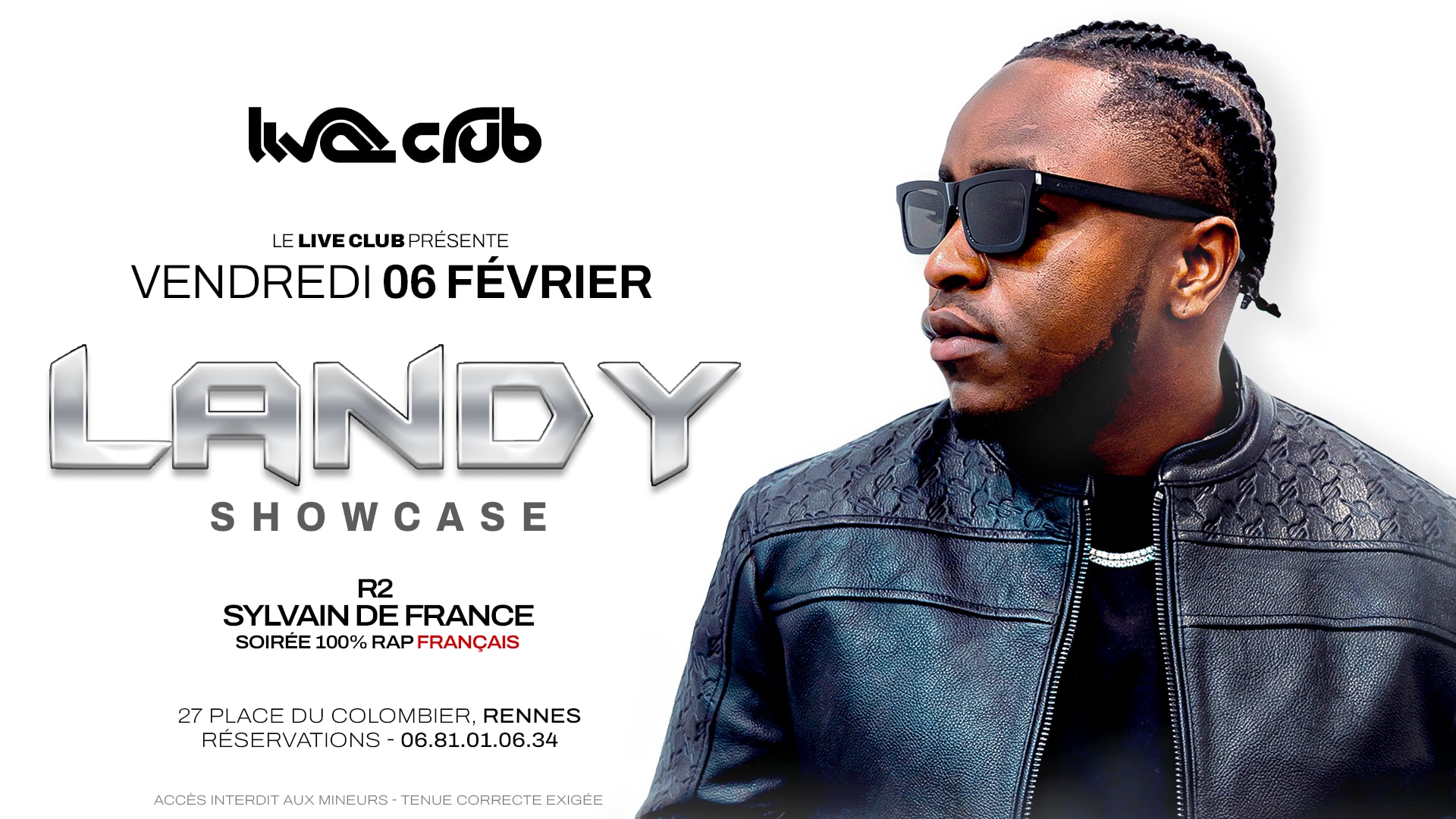 Landy Showcase : 100% Rap Français :Sylvain De France