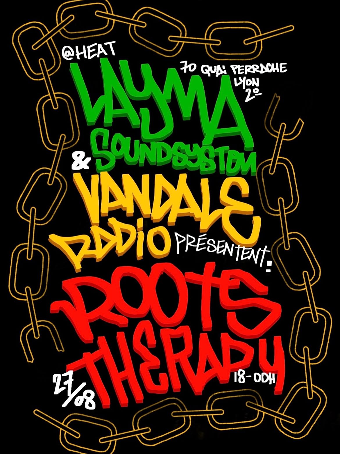 Layma Soundsystem & Vandale Radio Présentent : Roots Therapy