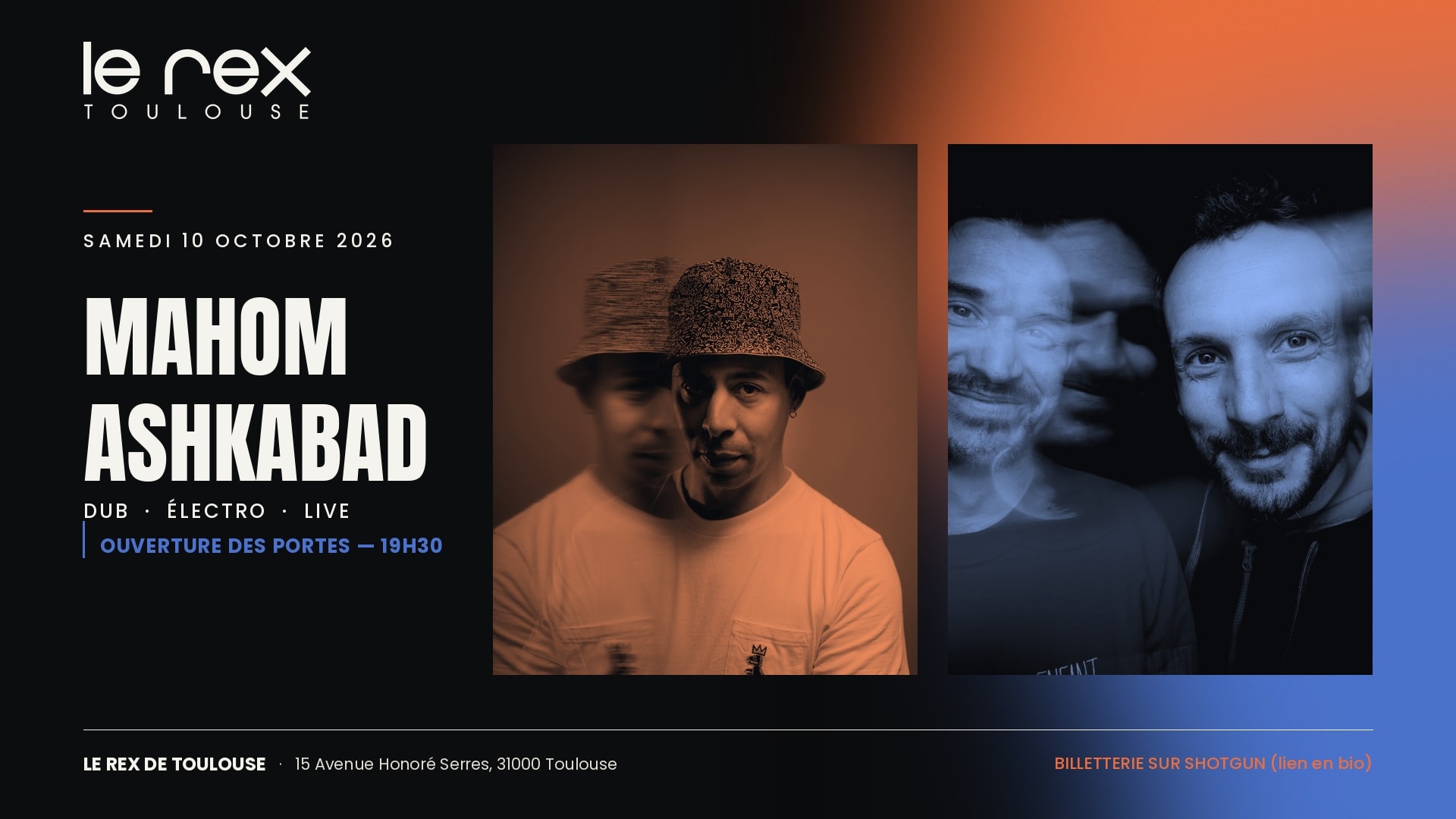 Mahom & Ashkabad (Dub, Electro, Live)