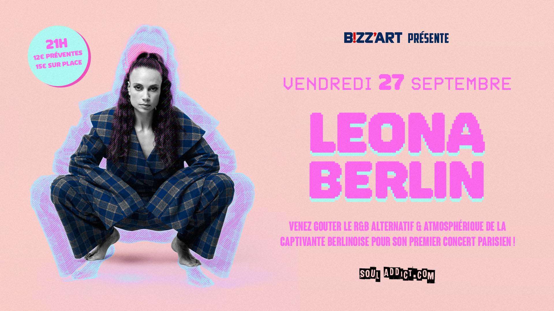 Leona Berlinlive @Bizz'art Paris