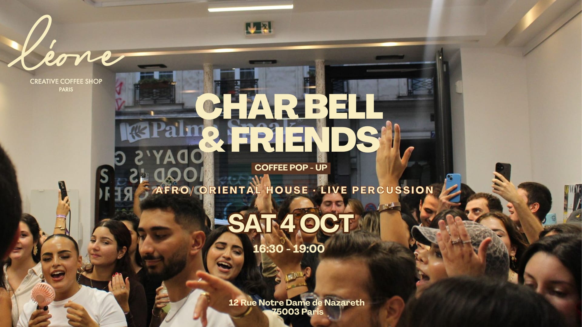 Coffee Pop-Up Paris: Char Bell & Friends X Léone Café 2.0