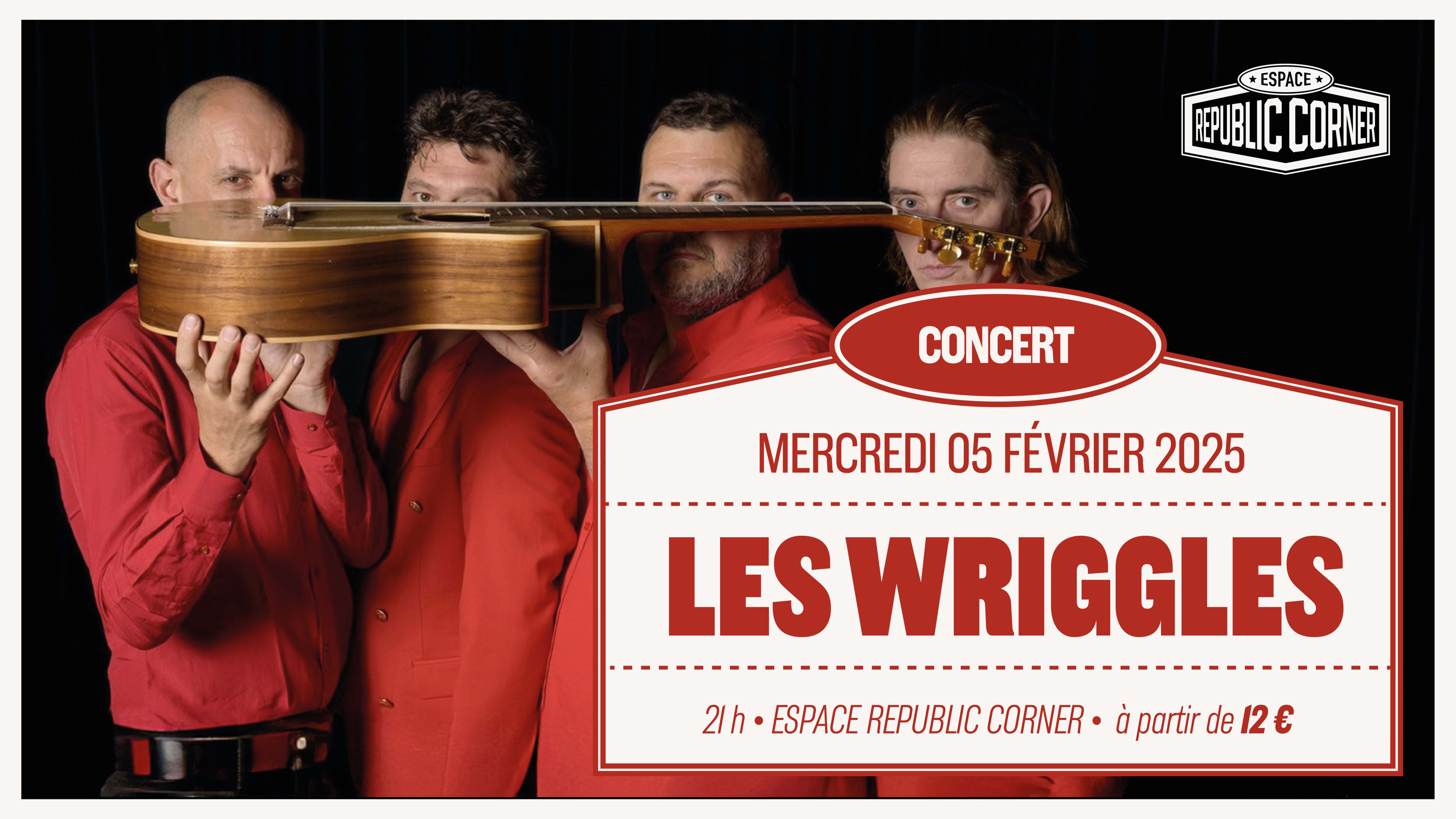 Les Wriggles En Concert À L'espace Republic Corner