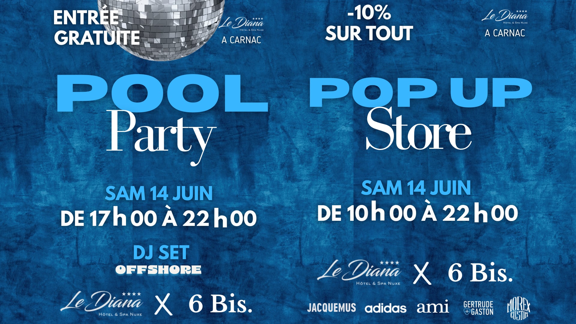 6 Bis. Party X Le Diana