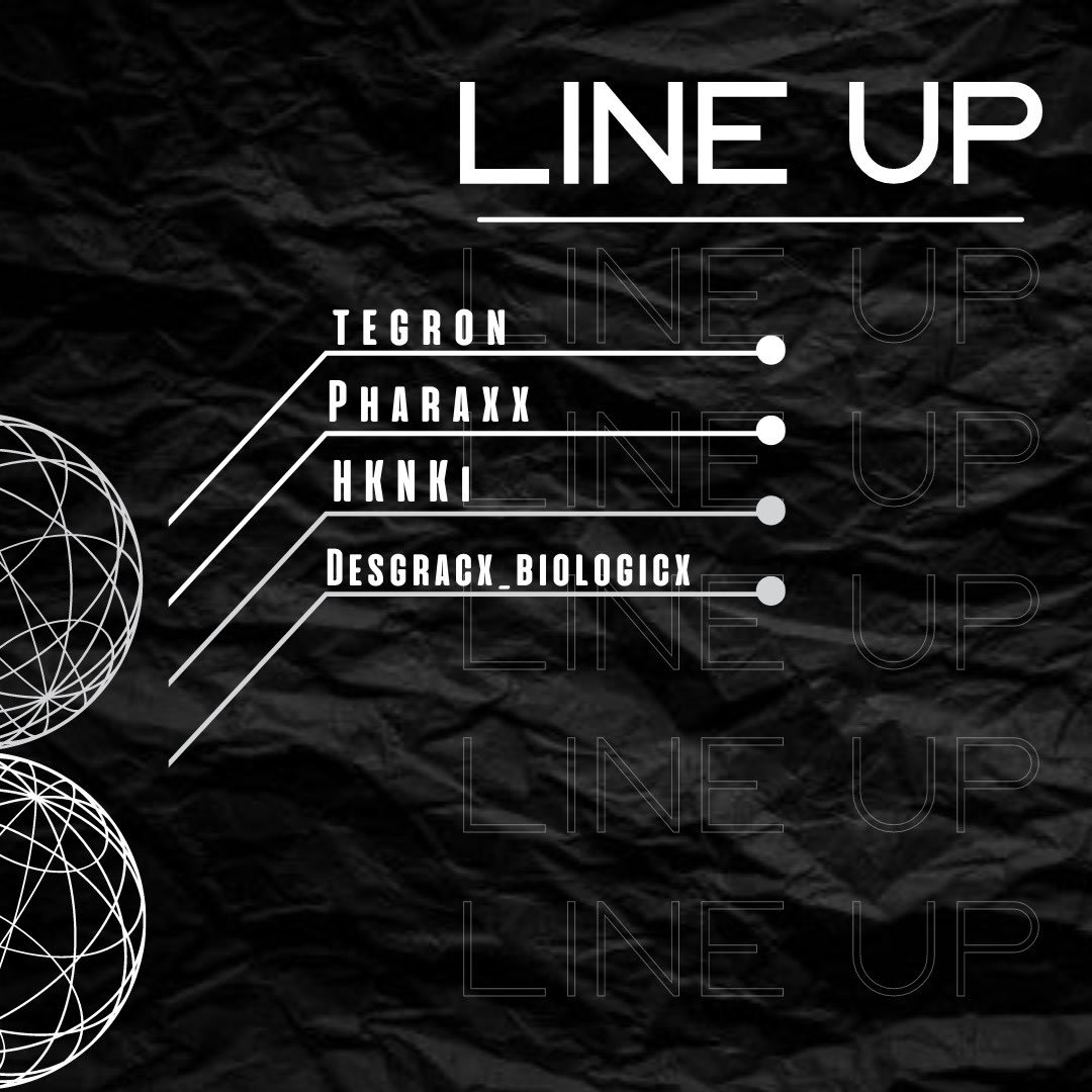Hidden Space: Shadow W/ Tegron, Pharaxx, Desgracx E Hknki