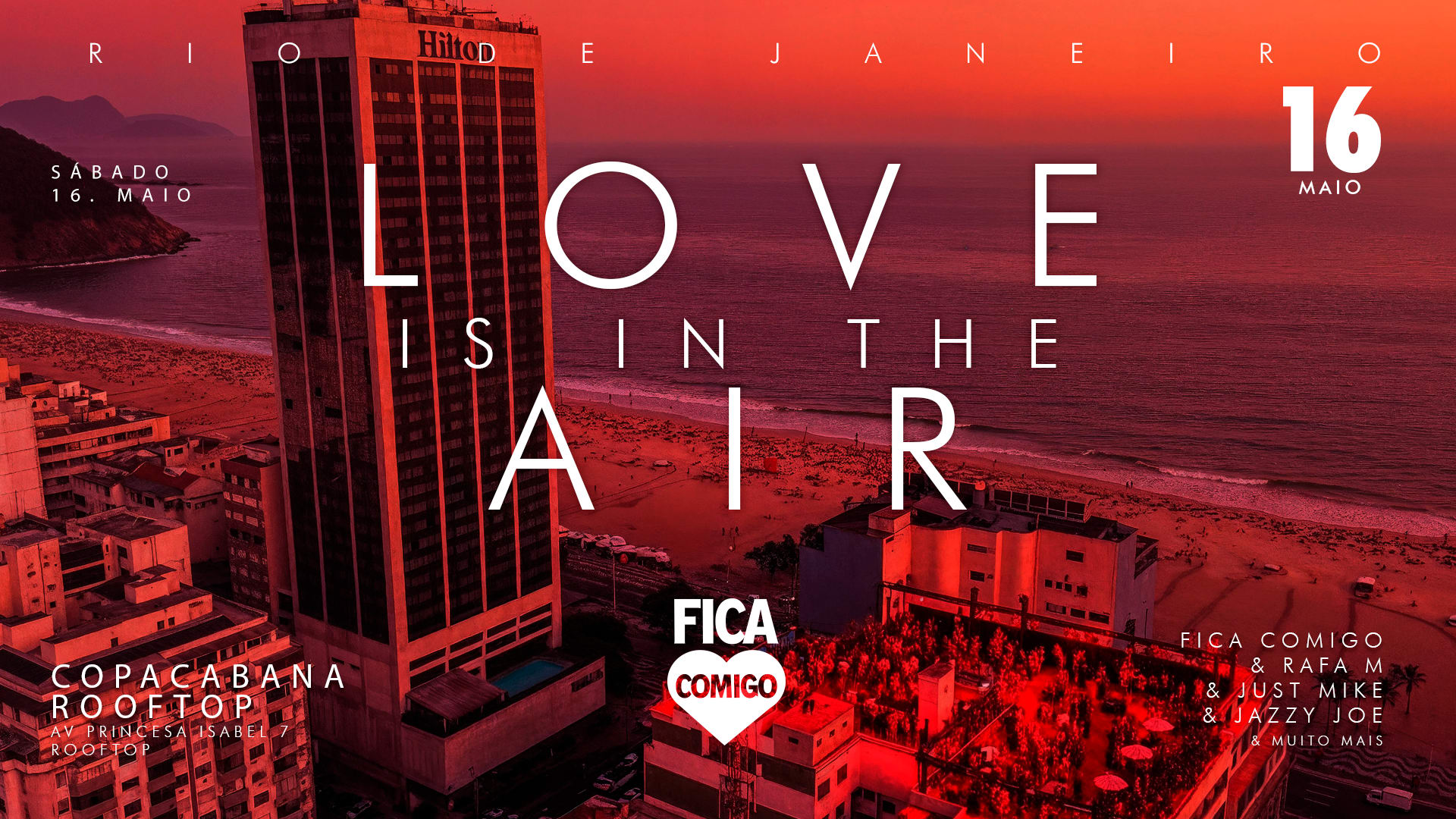 Love Is In The Air | 16.Mai | Copacabana Rooftop
