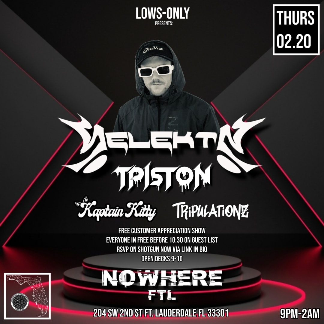 Lows-Only Presents: Selekta, Tpiston & More