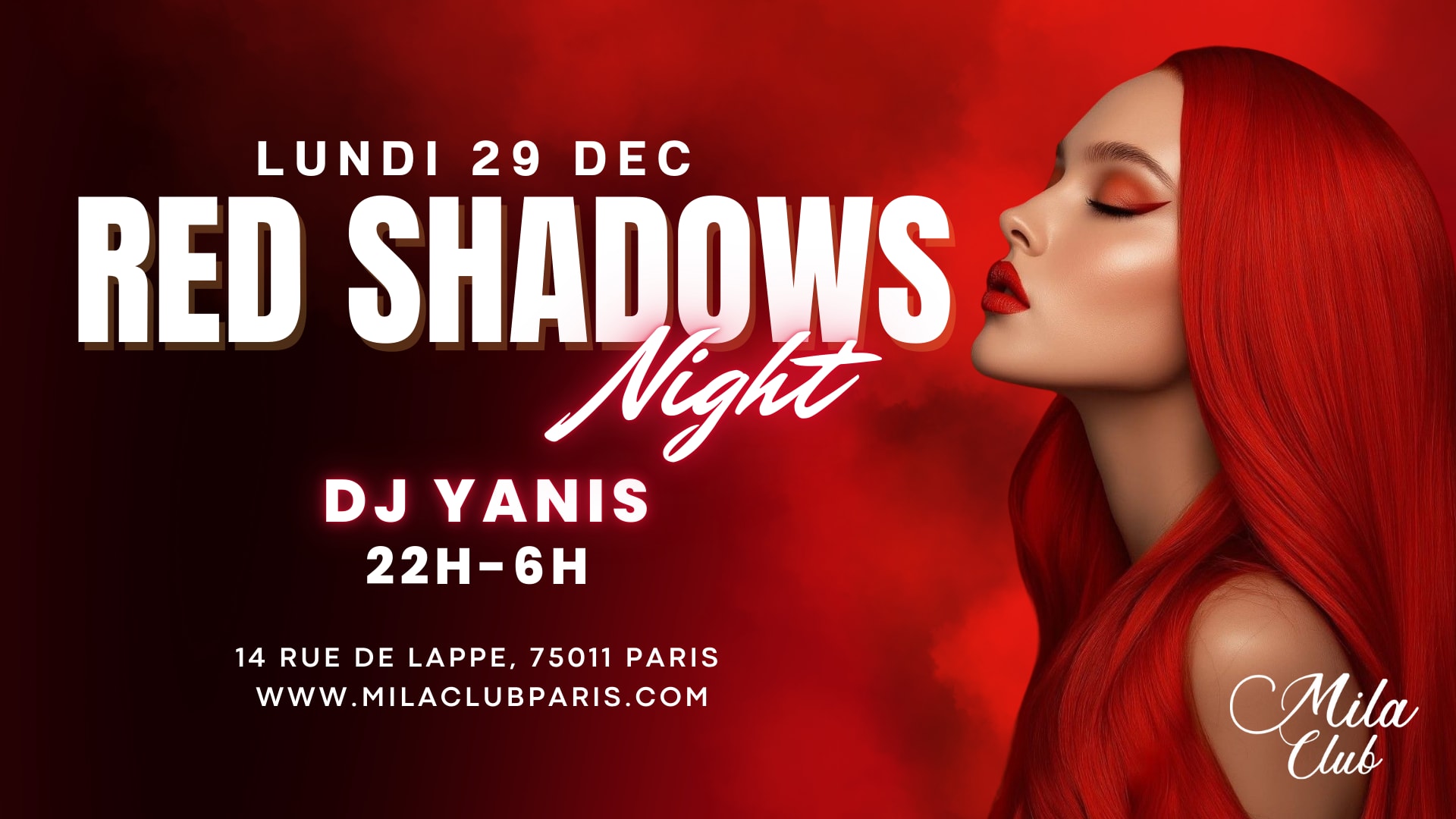Red Shadows - Mila Club Paris