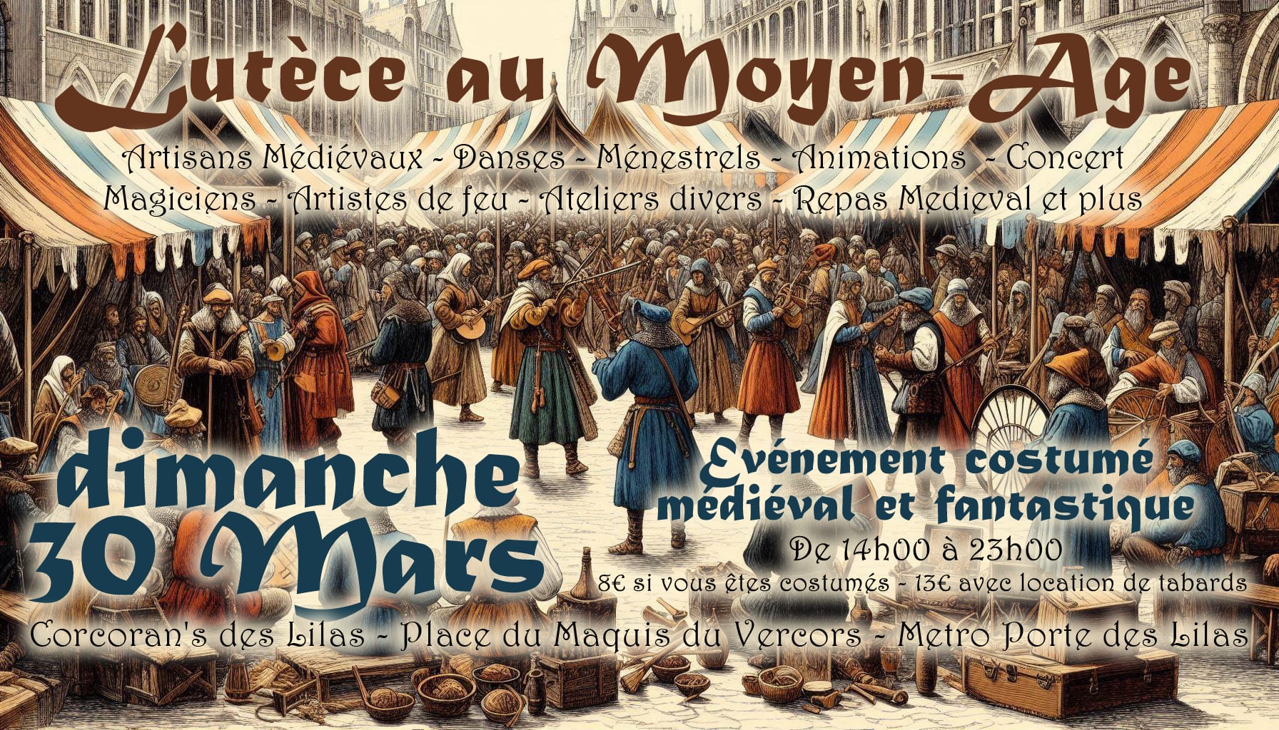 Lutèce Au Moyen-Age