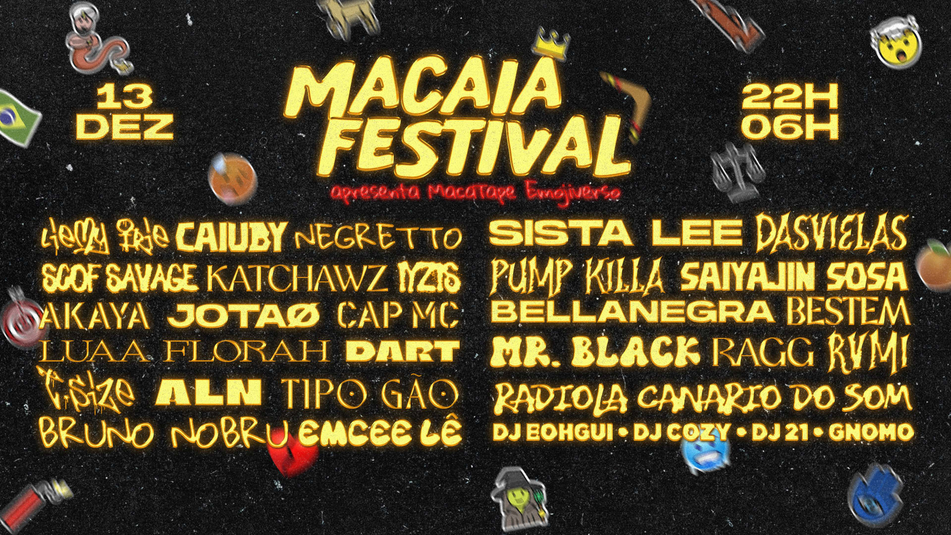 Macaia Festival Apresenta Macatape Emojiverso