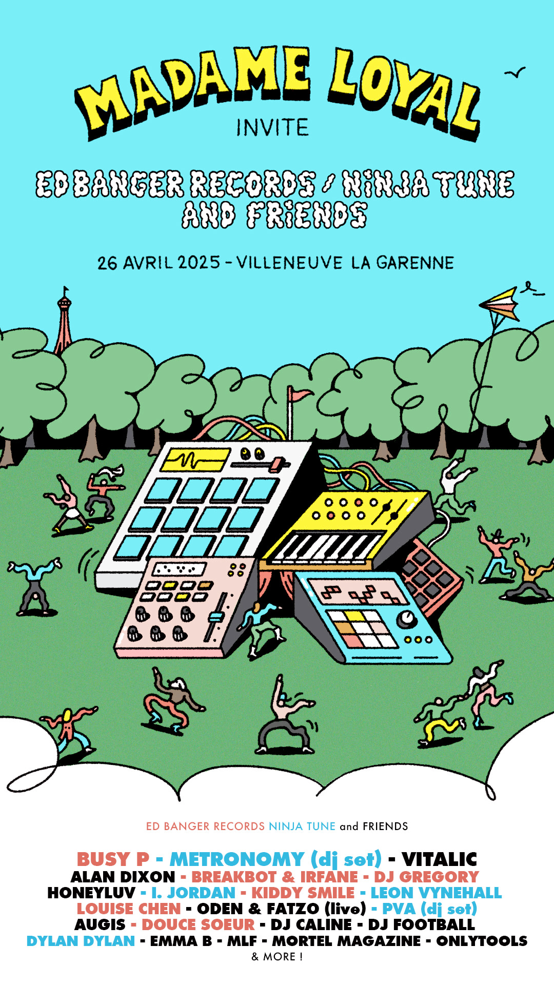 Ed Banger Party @ Madame Loyal : Vitalic, Oden&Fatzo, Busy P