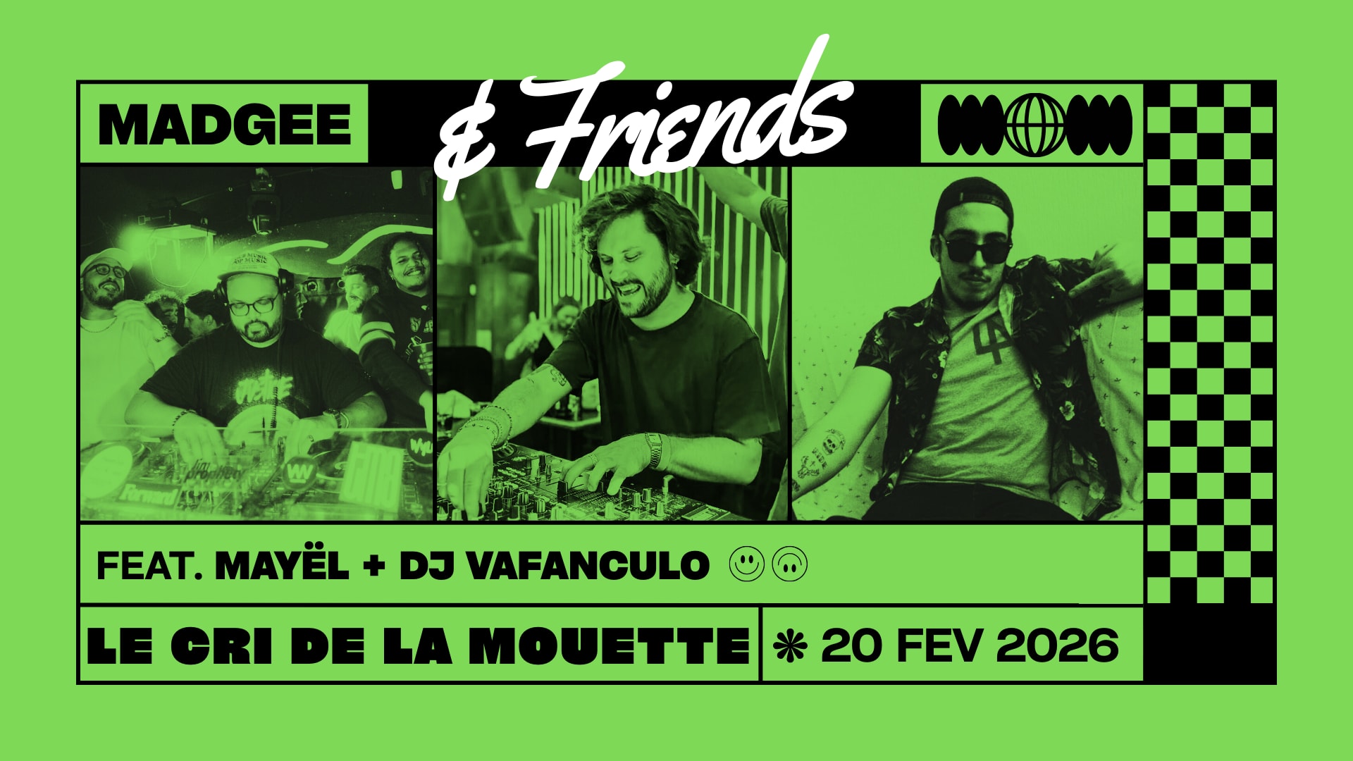 Madgee & Friends : Mayël + Dj Vafanculo