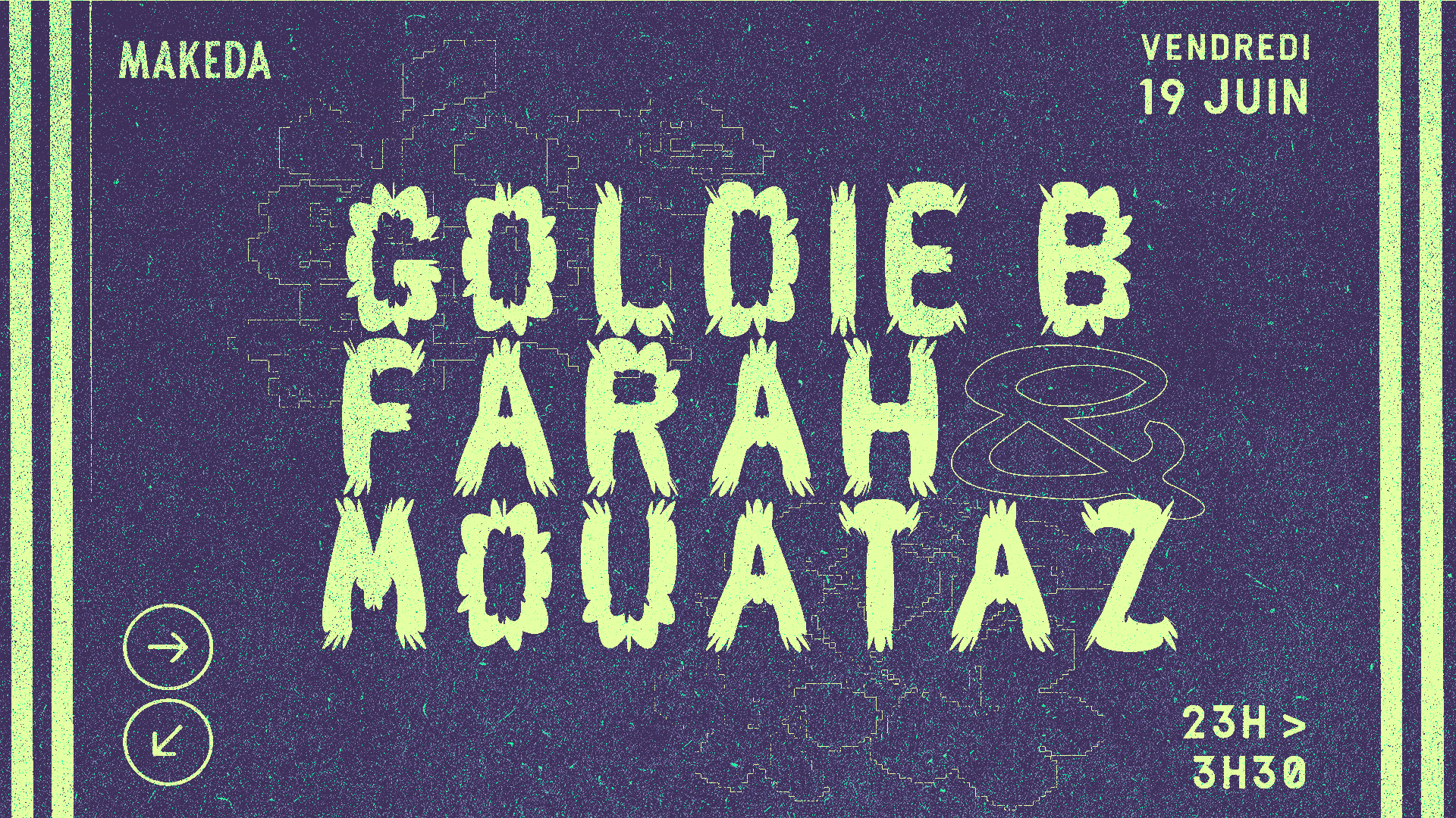 Goldie B Invite Farah & Mouataz