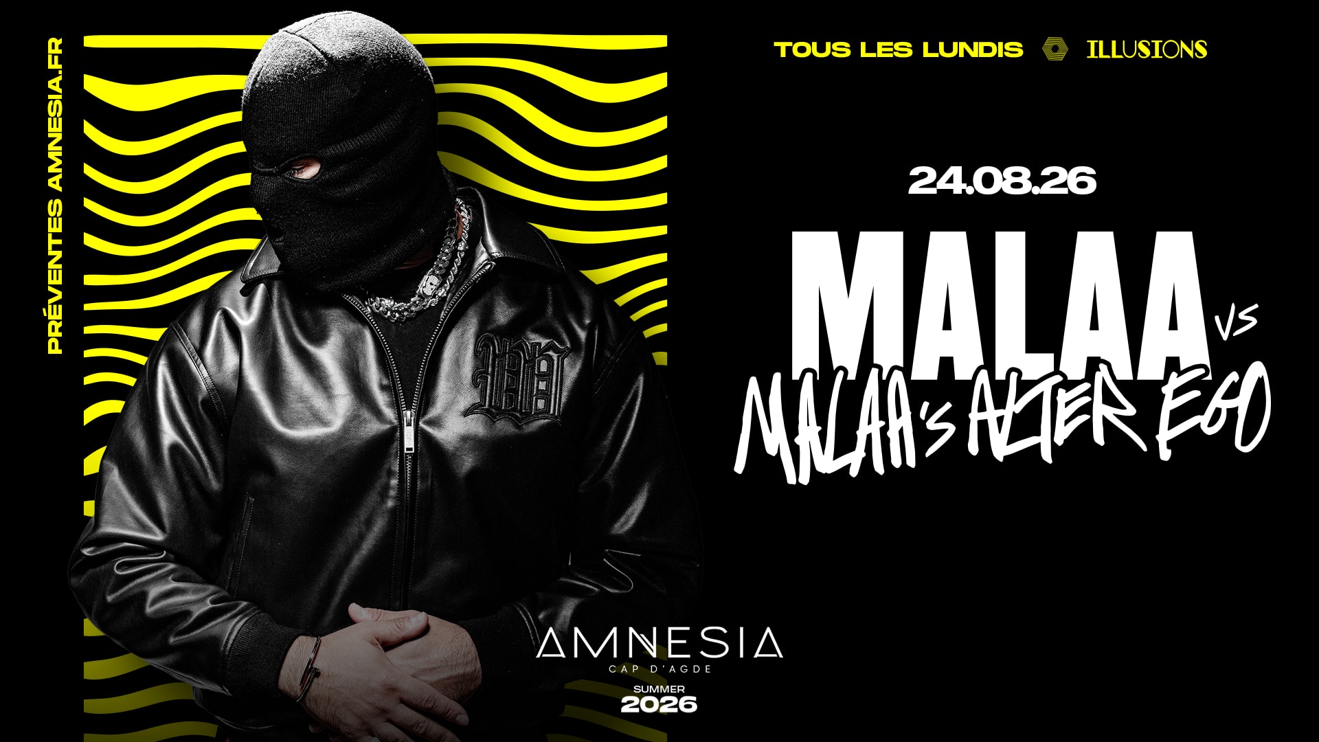 Malaa Vs Malaa's Alter Ego @ Amnesia